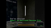 Survivor file - Report on destroyed Raccoon City - location