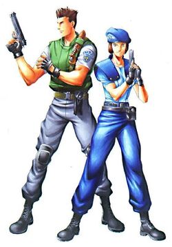 File:Chris Redfield and Jill Valentine, Resident Evil characters (WonderCon  2013), cropped.jpg - Wikipedia