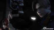 Leon using a Samurai Edge in Darkside Chronicles