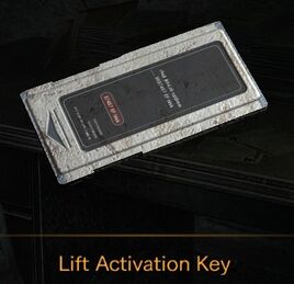 Lift Activation Key1