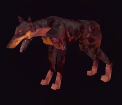 perro zombi residente malvado