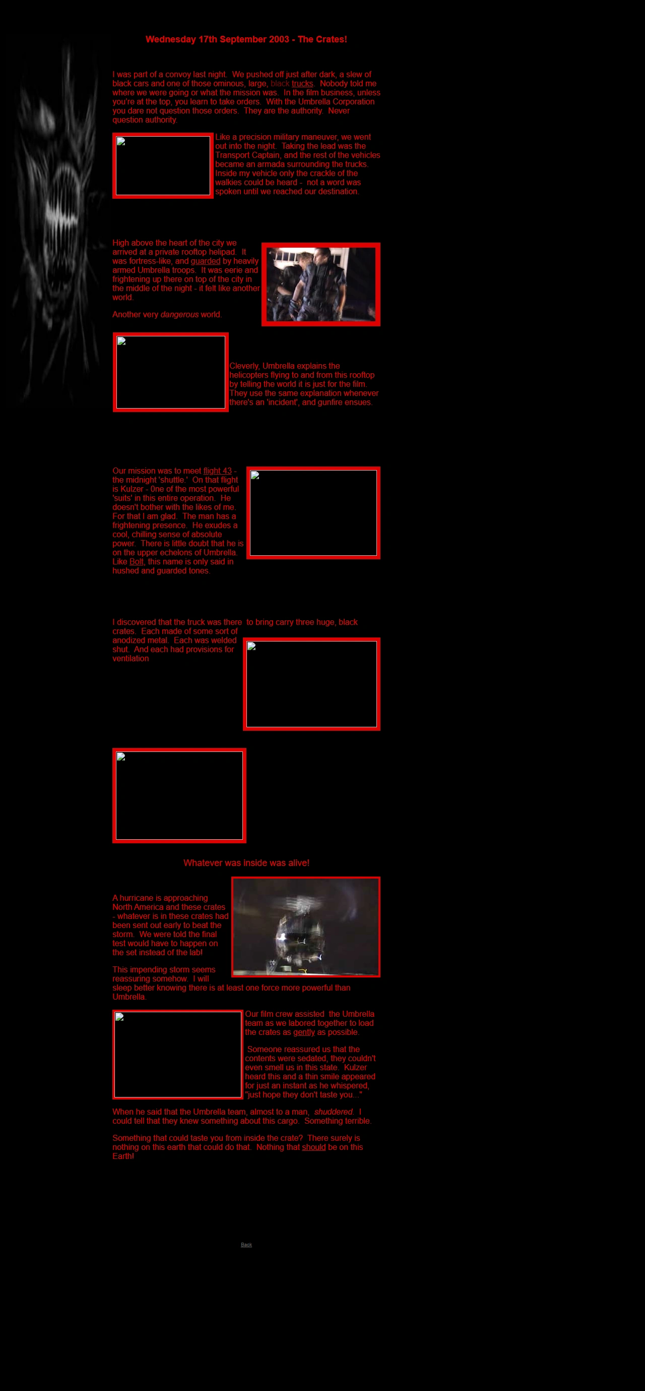 The Crates! Resident Evil Wiki Fandom