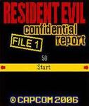 Resident Evil Confidential Report File 1