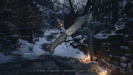 RE8 Knife inspection