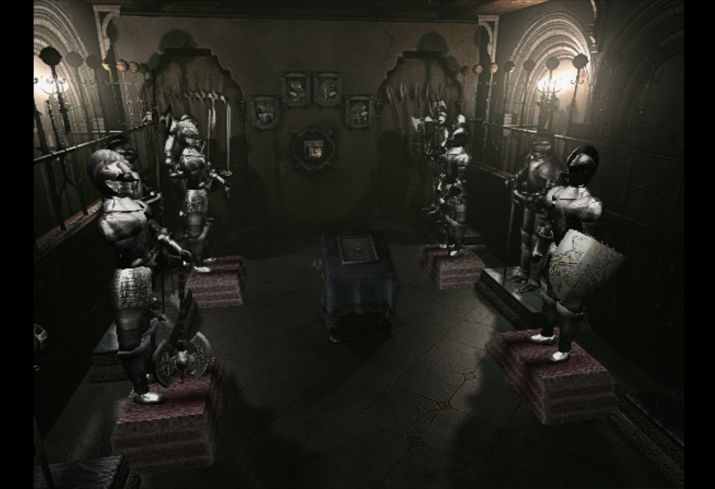 resident evil armor room