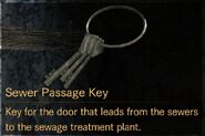 Sewer Passage Key description