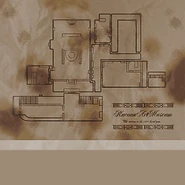 The map of Raccoon Art Museum as per "Desperate Times"