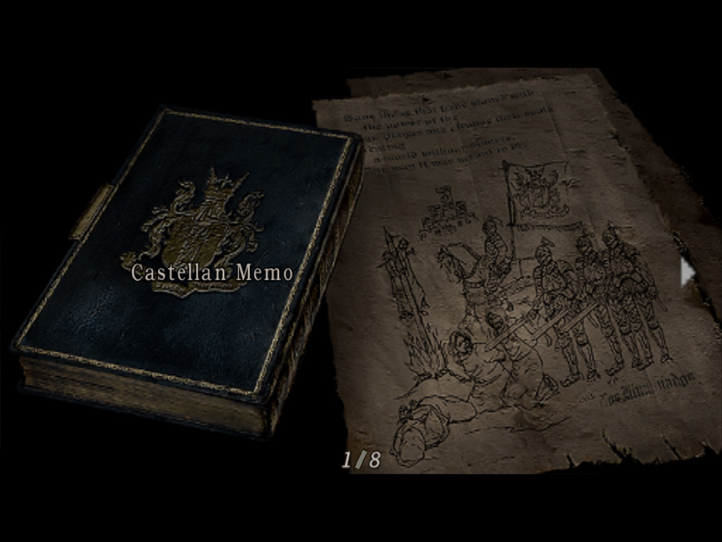 Castellan Memo Resident Evil Wiki Fandom