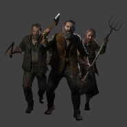 Ganados (Villagers) in Resident Evil 4 remake.