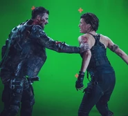 Barris and Milla Jovovich.
