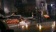 Apocalypse Big Guns featurette - Milla shoots Licker with the Riot Shotgun 1.png (2.16 MB) Jovovich firing a K-1200 Riot Shotgun with one hand.