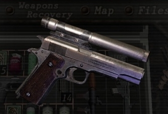 Silenced Colt M1911A1 for Red9 [Resident Evil 4] [Mods]