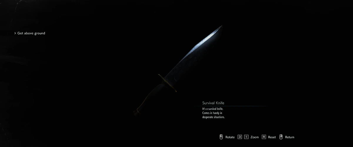 Survival Knife Resident Evil Wiki Fandom