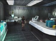 Lab Card Key location in the "A" scenario