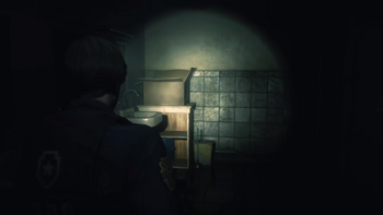 RE2 remake Bathroom