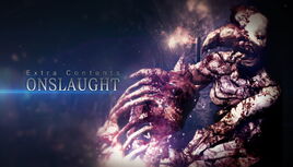 RE6 Onslaught Title