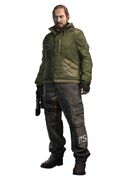 Barry BSAA Parka Render (Japan DLC?)