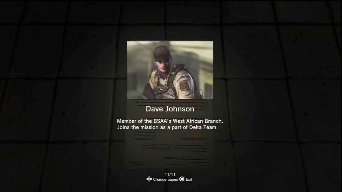 Dave Johnson Resident Evil Wiki Fandom Dave Johnson Resident Evil Wiki Fandom