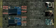 Biohazard 2 PSX manual pages 16&17