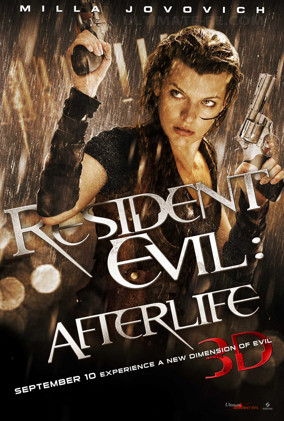 Resident Evil 4 Ashley Spencer's Mansion Poster 4K 