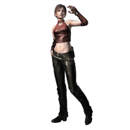 Second render of Rebecca's "Leather" costume.