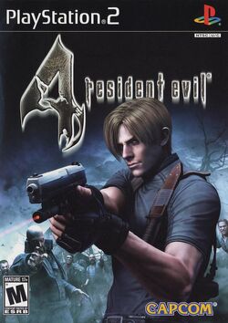 resident evil 4 cover red