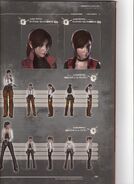 Claire Redfield extra costumes.