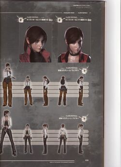 Claire Darkside Chronicles Code Veronica Outfit