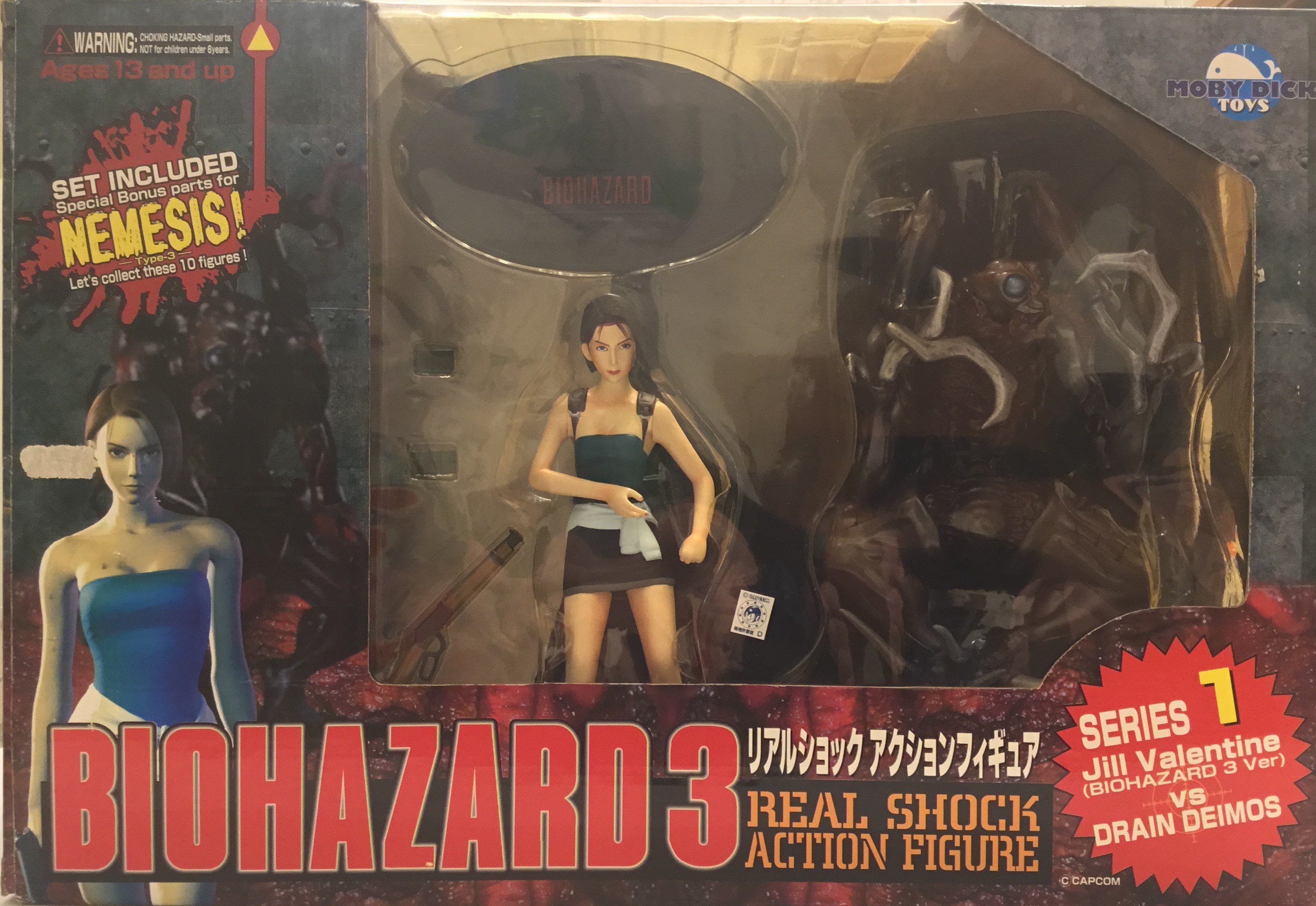 Jill Valentine Figure Biohazard RE:3 Jill Valentine Leon S Scott Kennedy  Ada Wong Action Figure Statue Model Toy Doll