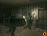 More of "A DAY IN RACCOON" Motel. And again, one of the same zombies seen in a lot of these pre-release images.