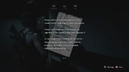 Disposal Center file examination page #2 - English.