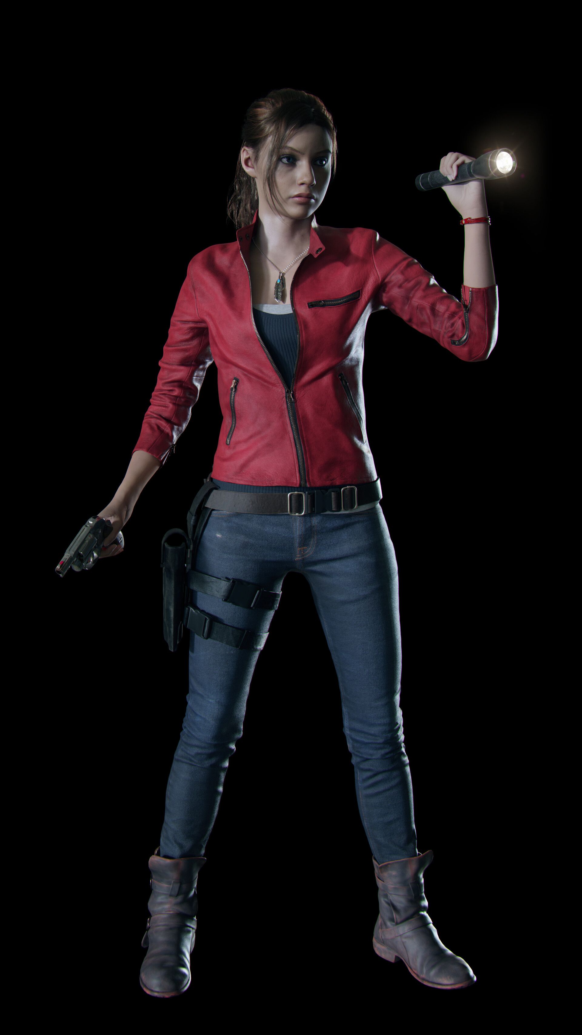 Conheça a modelo de Claire Redfield em Resident Evil 2 Remake