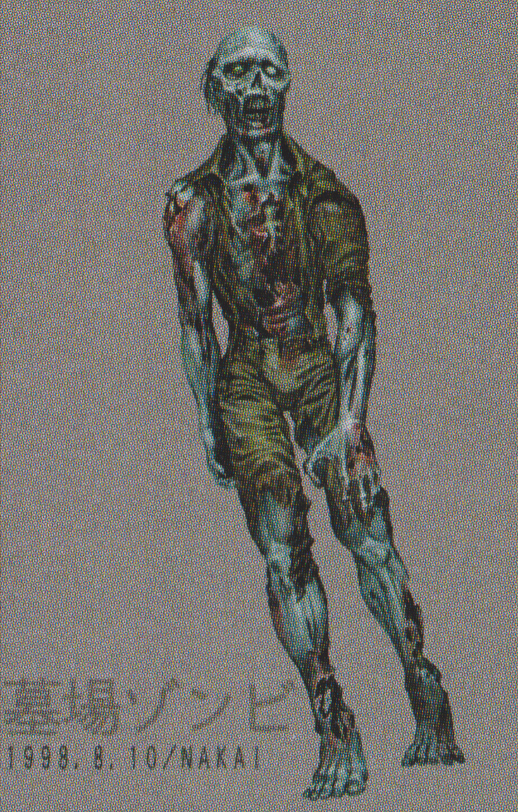 resident evil zombie concept art