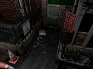 Resident Evil 3 background - Uptown - boulevard m2 - R11E0C