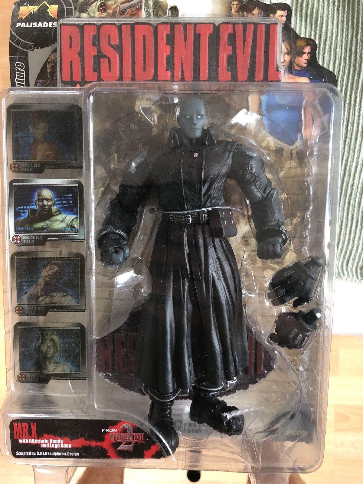 Mr X Action Figure Resident Evil Series 2 Palisades