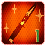 The knife in the Cutting Edge award icon