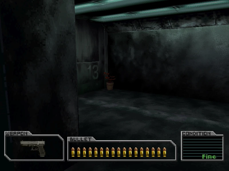 13F in front of the elevator Resident Evil Wiki Fandom