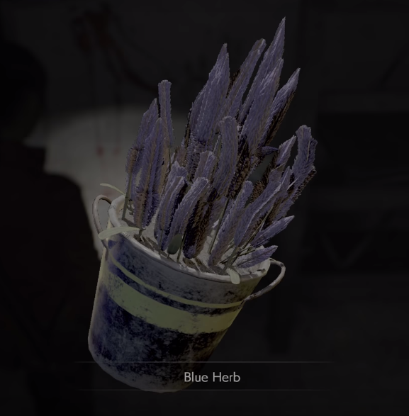 Blue Herbs do not appear in Resident Evil 4, where they are replaced by th.