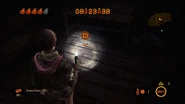 A dead snake on the ground in Resident Evil: Revelations 2.
