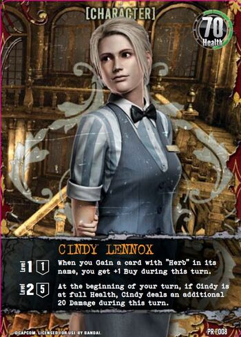 Promotional card - Cindy Lennox PR-008