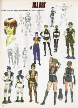 Jill Valentine, Wiki The King of Cartoons