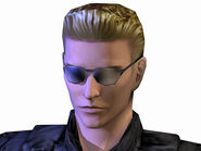 RECV Wesker busto render