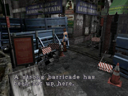 Resident Evil 3 Nemesis screenshot - Uptown - Boulevard examine 03