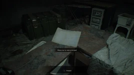 Mapa de la casa principal