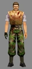 Modèle 3D de Brad, dans Resident Evil 3: Nemesis.