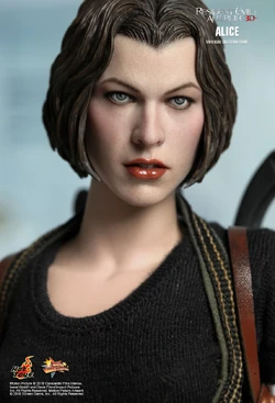 Figurine 3D Alice Resident Evil – Résine brute 25 cm – Fan Art éd