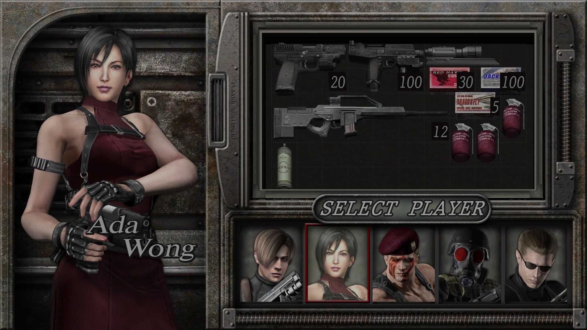 Ada Wong & TMP Art - Resident Evil 4 Art Gallery