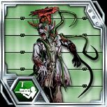 BIOHAZARD Clan Master - BOW card - Green Zombie