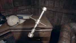 RESIDENT EVIL 7 biohazard Lug Wrench pick up