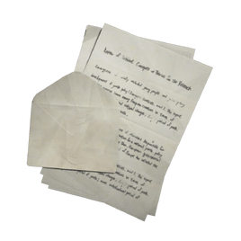 Unsealed Envelope